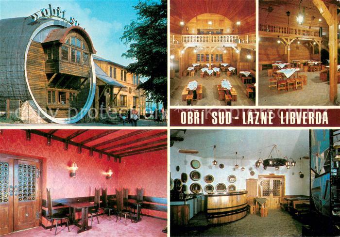 Lazne Libverda Bad Liebwerda Vyletni restaurace Obri sud Gastraeume Bar