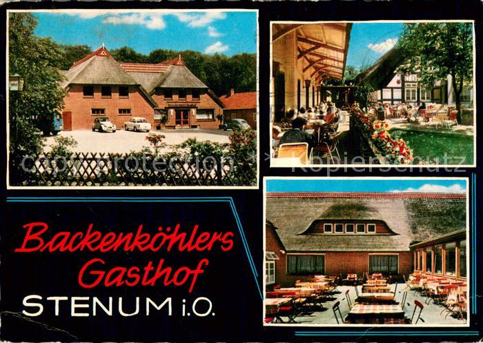 Stenum Backenkoehlers Gasthof Terrasse