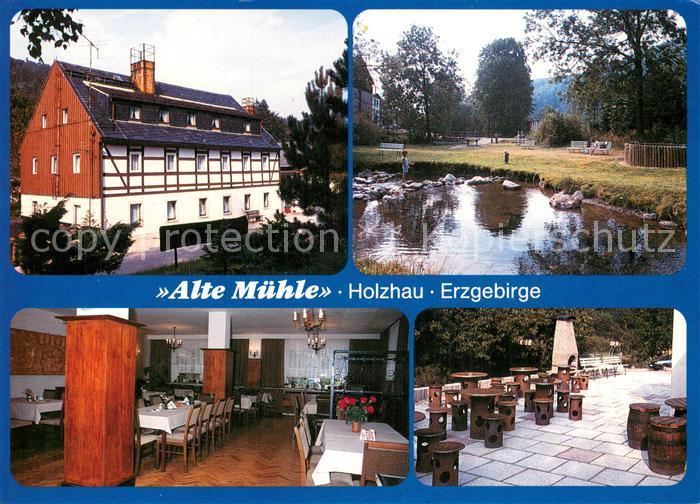 Holzhau Rechenberg-Bienenmuehle Erzgebirge Alte Muehle Hotel Pension Gastraum Te