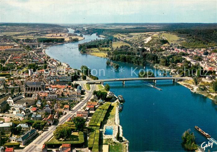 Vernon 27 Vue generale et la Seine