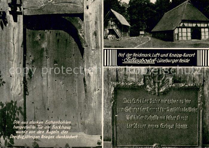 Fallingbostel Erinnerungsstaette des Bauerntums der Heidmark Niedersachsenhaus B