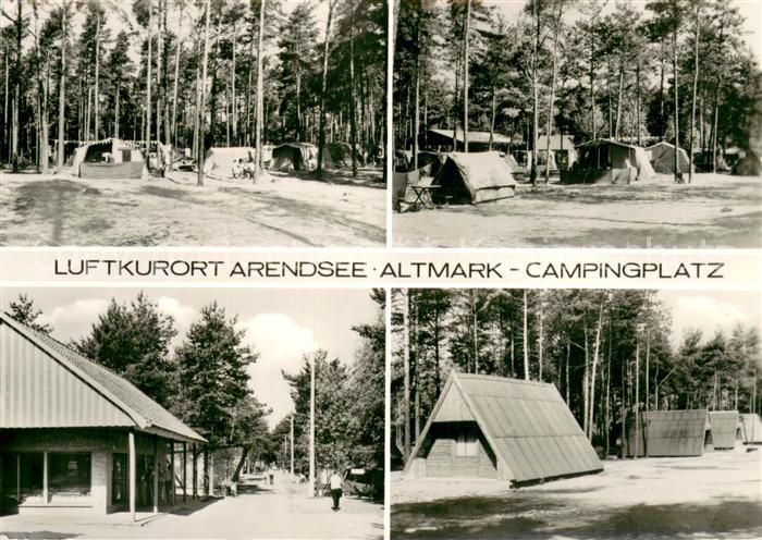 Arendsee Altmark Campingplatz Ferienhaeuser