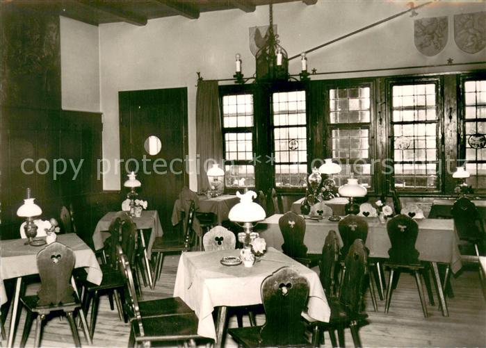 Coburg Bayern Burgschaenke Gaststaette auf der Veste
