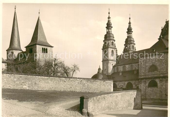 FULDA Hessen Michaeliskirche und Dom