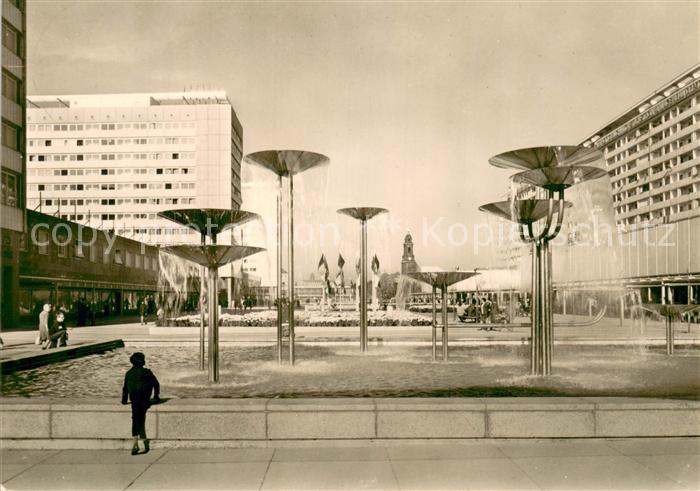 DRESDEN Elbe Die Interhotels Koenigstein und Lilienstein in der Prager Strasse