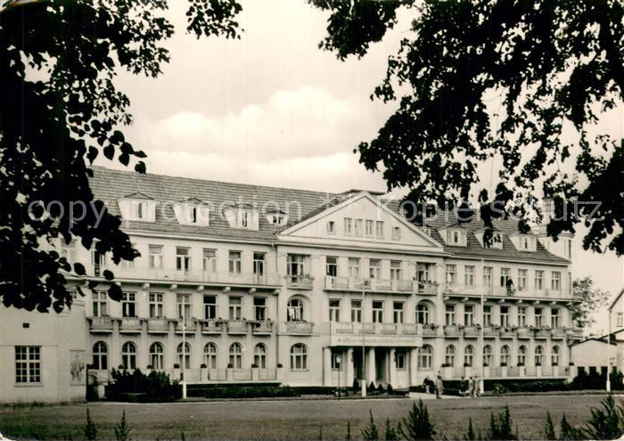 Kuehlungsborn Ostseebad FDGB Erholungsheim Georgii Dimitroff