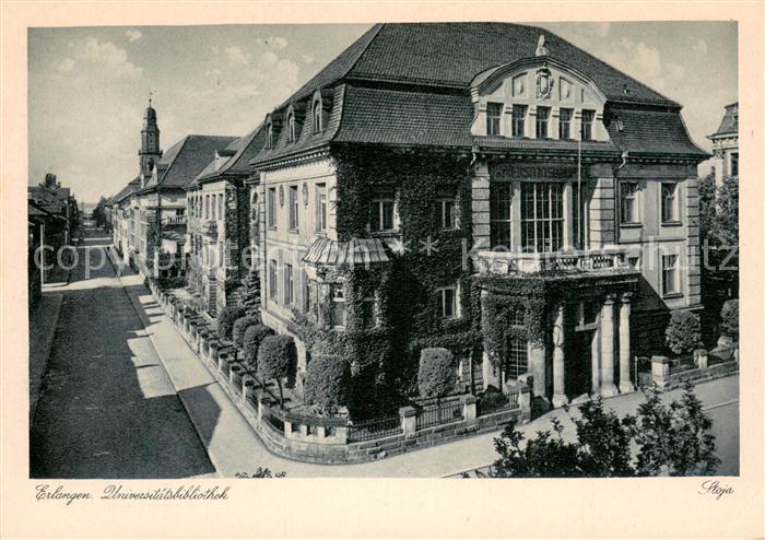 ERLANGEN Bayern Universitaetsbibliothek