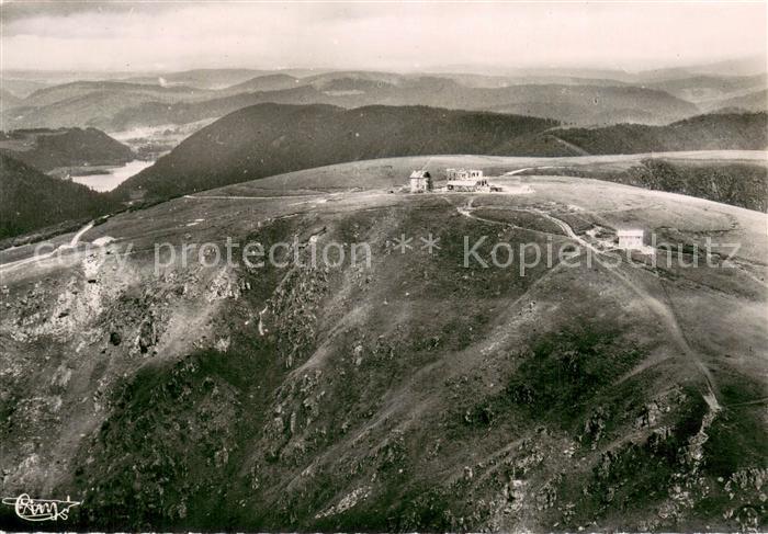 Hohneck Le 88 Vosges Grand Sommet du Hohneck Vallee des Lacs vue aérienne