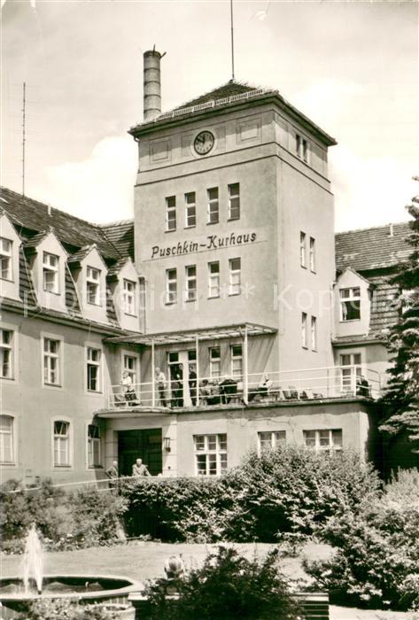 Bad Wilsnack Puschkin Kurhaus