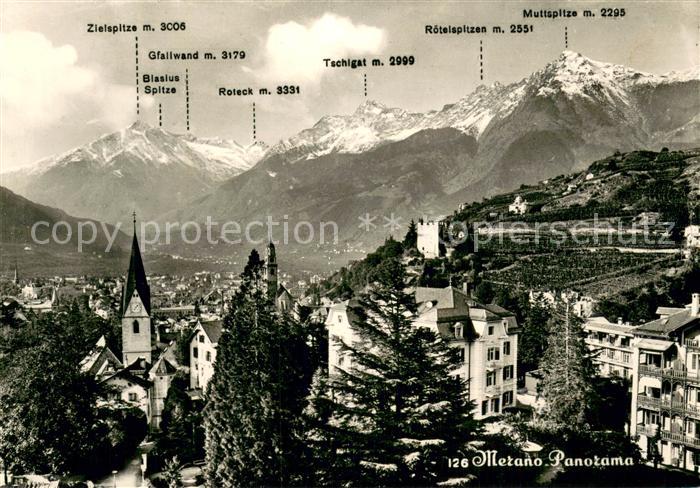 Merano Meran Panorama