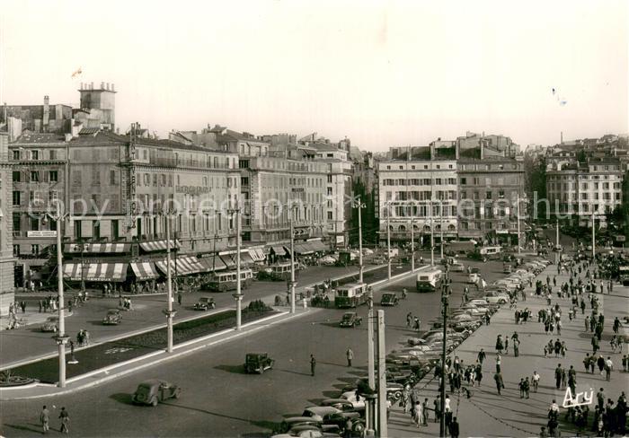 Marseille 13 Le quai des Belges et les hotels