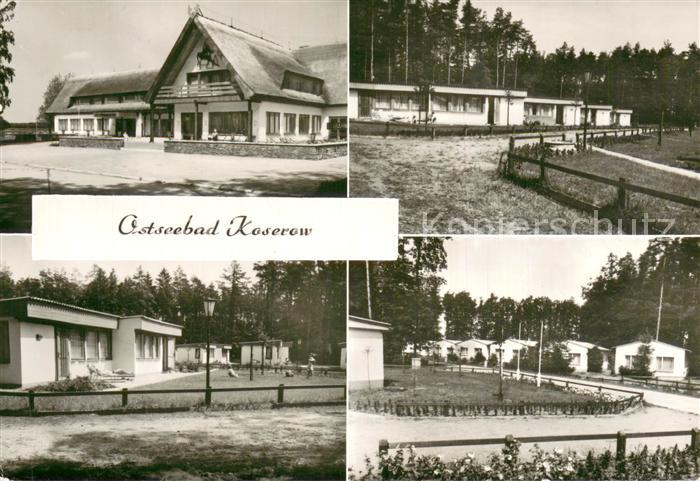 Koserow Ostseebad Usedom Forstferienobjekt Damerow