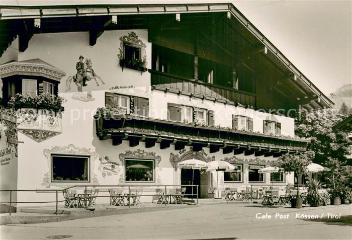 Koessen Tirol Cafe Post Altes Haus