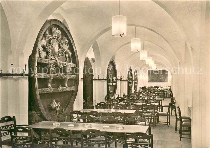 BREMEN  CITY Ratskeller Halle Innenansicht