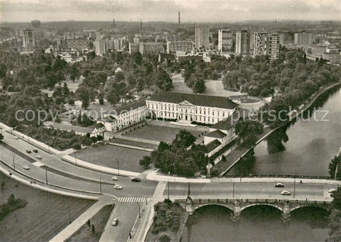 BERLIN  CITY Fliegeraufnahme Schloss Bellevue m. Hansaviertel