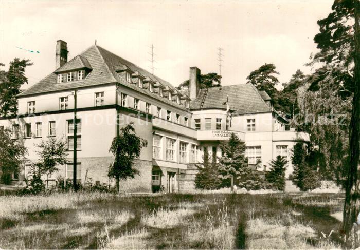 Arendsee Altmark FDGB-Erholungsheim Waldheim