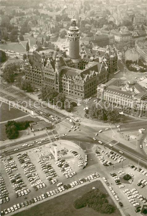 LEIPZIG Sachsen Fliegeraufnahme