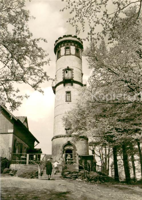 Oybin Sachsen Aussichtsturm auf d. Hochwald