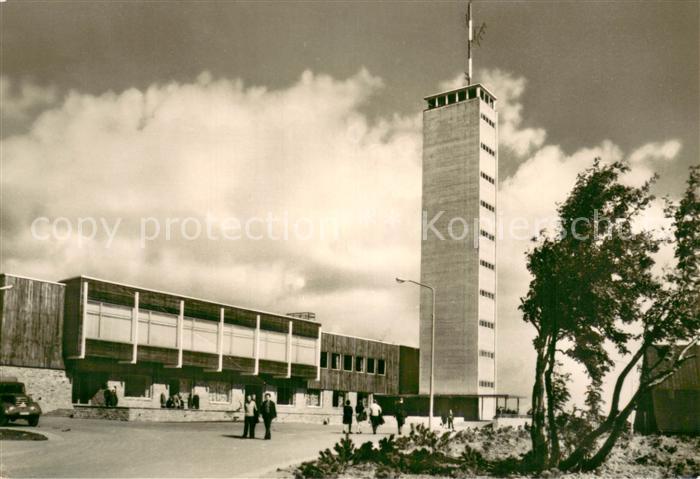 Oberwiesenthal Erzgebirge Auf d. Fichtelberg