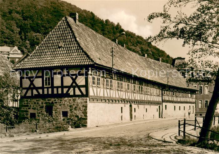 Suhl Thueringer Wald Museum Aussenansicht Fachwerkhaus