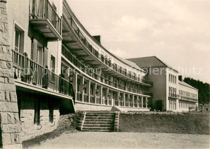 Tabarz FDGB-Erholungsheim Theo Neubauer Vorderansicht