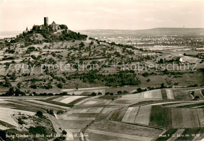 Giessen  Lahn FliegeraufnahmeBurg Gleiberg