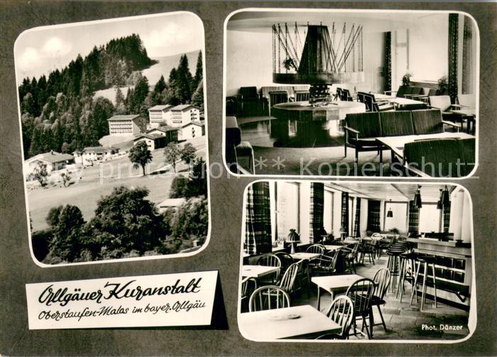 Oberstaufen Oberallgaeu Bayern Allgaeuer Kuranstalt Teilansichten