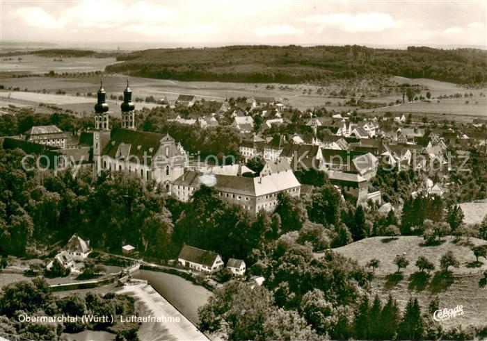 Obermarchtal Fliegeraufnahme