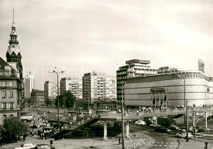 LEIPZIG Sachsen Warenhaus Konsument am Bruehl