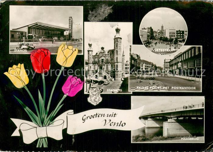 Venlo Maasbrug Stadthuis Station