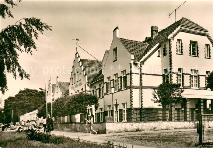 Lubmin Ostseebad Philipp-Mueler-Heim Reichsbahnerholungsheim