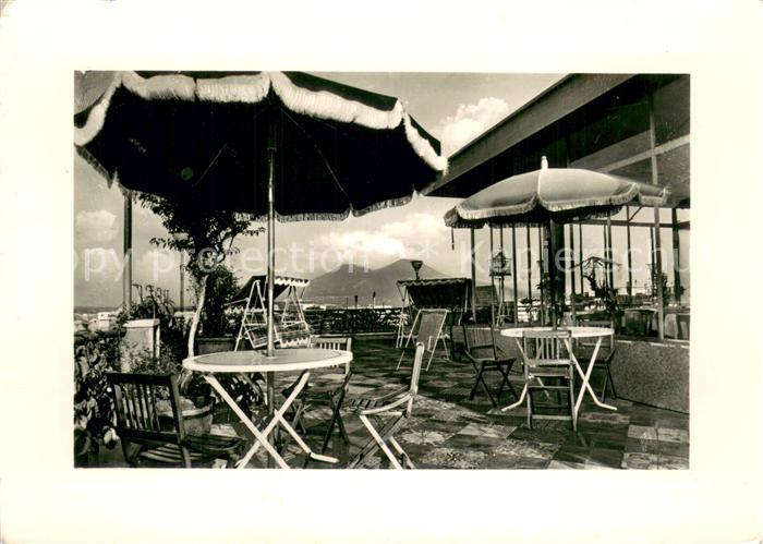 Neapel Napoli Garden Hotel Terrasse