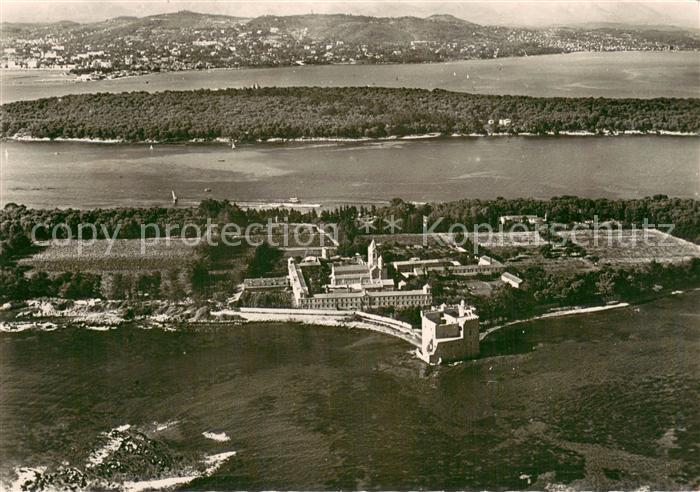 Cannes 06 Fliegeraufnahme Abbaye de N D Lerins