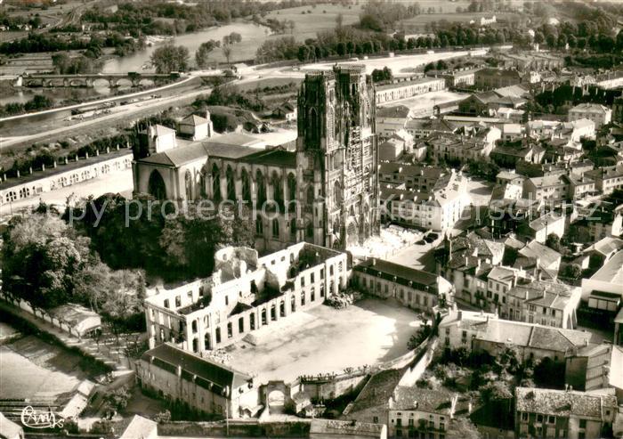 Toul 54 Fliegeraufnahme Panorama Kirche