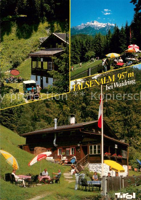 Waidring Tirol Berggasthaus Talsenalm Teilansichten