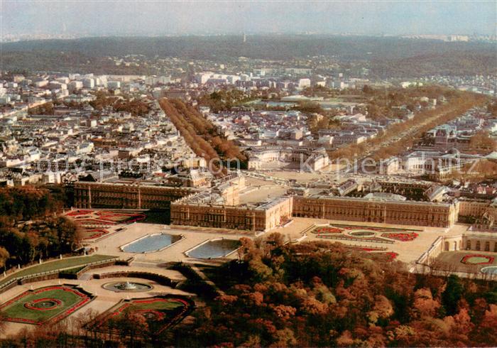 Versailles 78 Fliegeraufnahme Le Parc Le Chateau et l