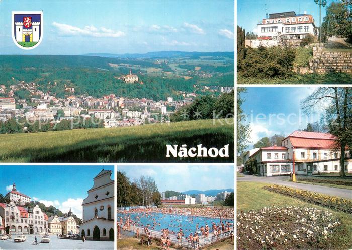 Nachod Tschechien Teilansichten m. Schwimmbad