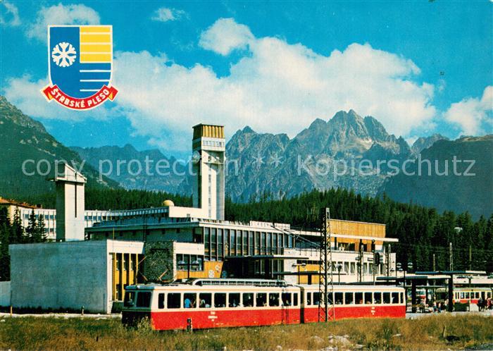 Vysoke Tatry Bahn-Ansicht