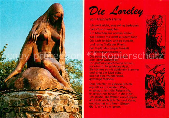 St Goarshausen Die Loreley