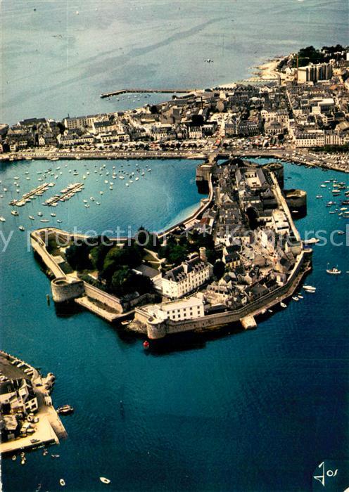 Concarneau Finistere Fliegeraufnahme