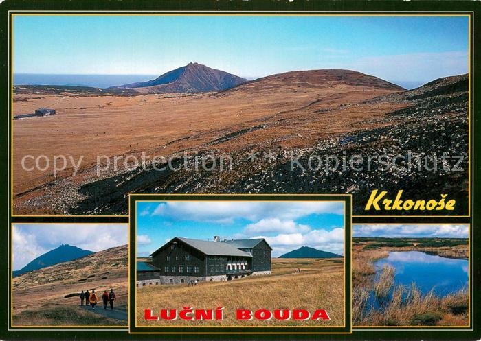 Riesengebirge Krkonose Karkonosze Riesengebierge Teilansichten
