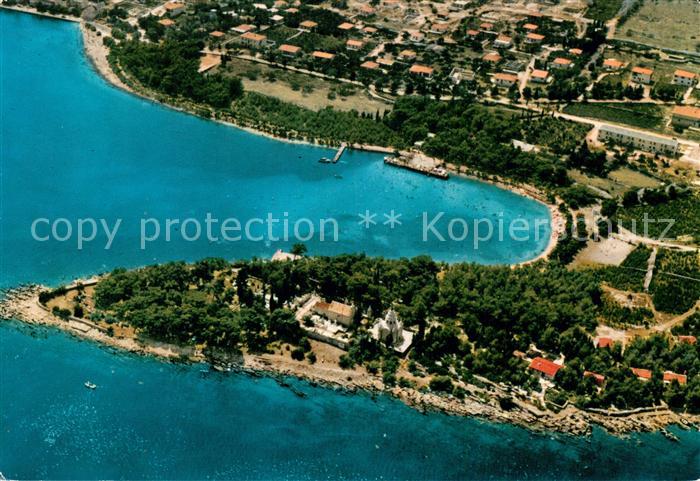 Supetar Croatia Fliegeraufnahme Insel Brac