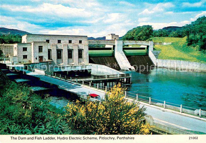 Pitlochry UK Dam and Fisch Ladder