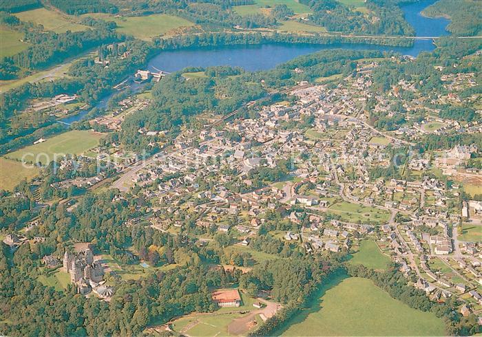 Pitlochry UK Fliegeraufnahme Loch-Faskally and Dam