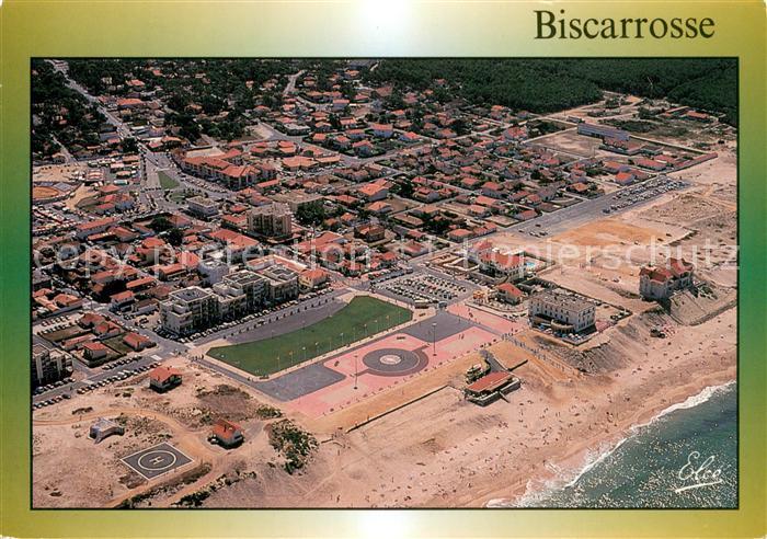 Biscarrosse Landes Fliegeraufnahme Strand