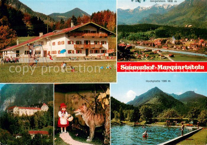 Marquartstein Kinder-Erholungsheim Sonnenhof Geigelstein Hochplatte