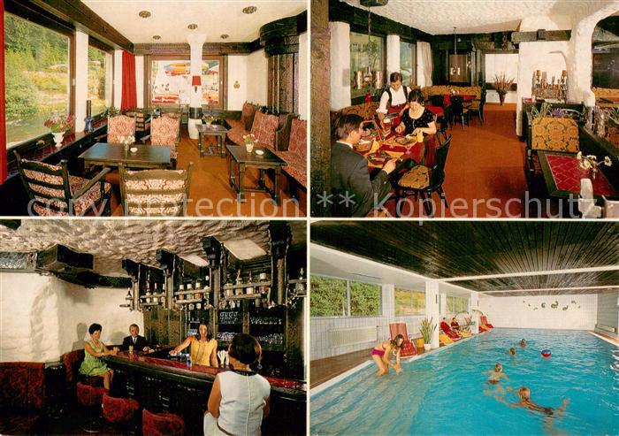 Schwarzenberg Baiersbronn Hotel-Cafe Sackmann m. Hallenbad