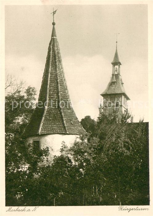 Marbach Neckar Buergerturm