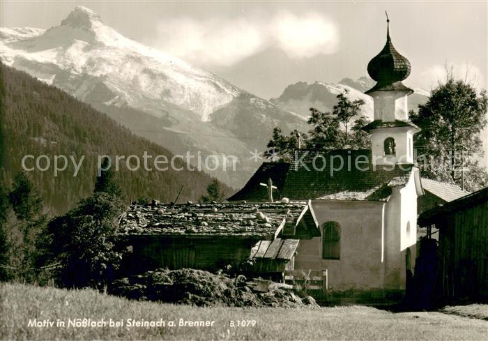 Noesslach Noesslach Steinach Brenner Kapelle Berge