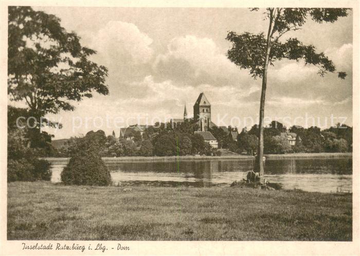 Ratzeburg Schleswig-Holstein Inselstadt m. Dom
